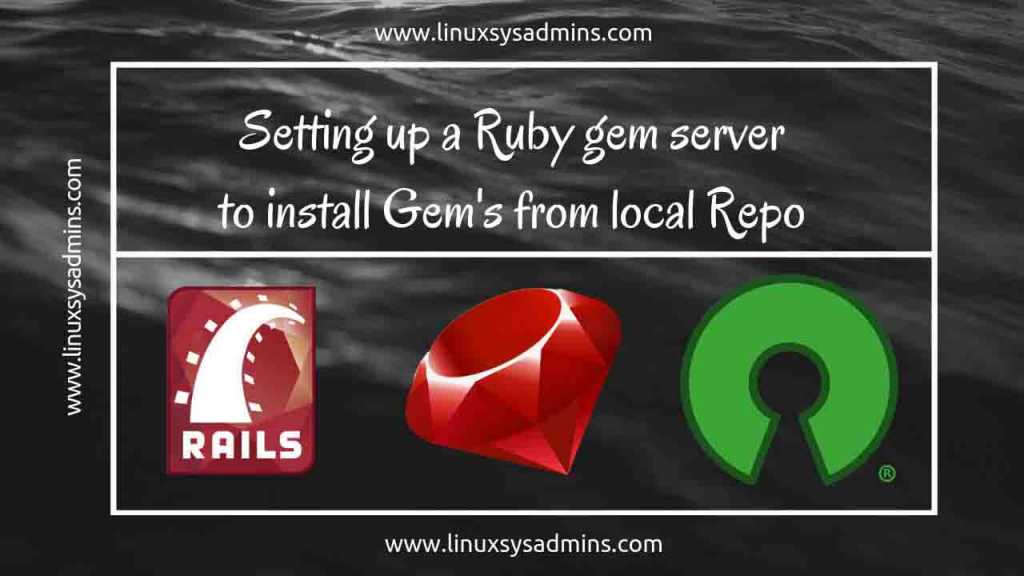 Setting up a Ruby gem server to use locally