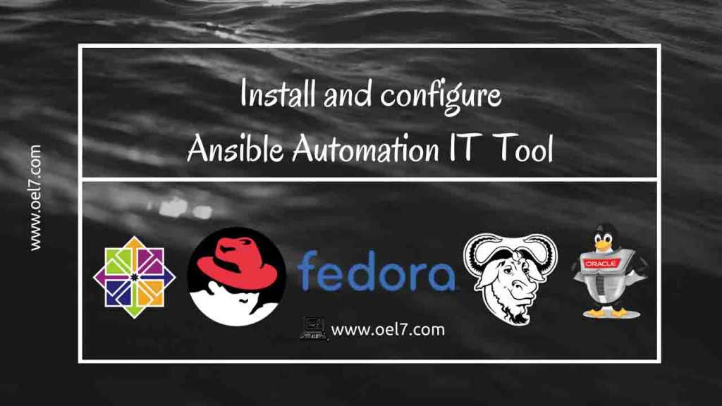 Install and configure Ansible Automation IT Tool 1