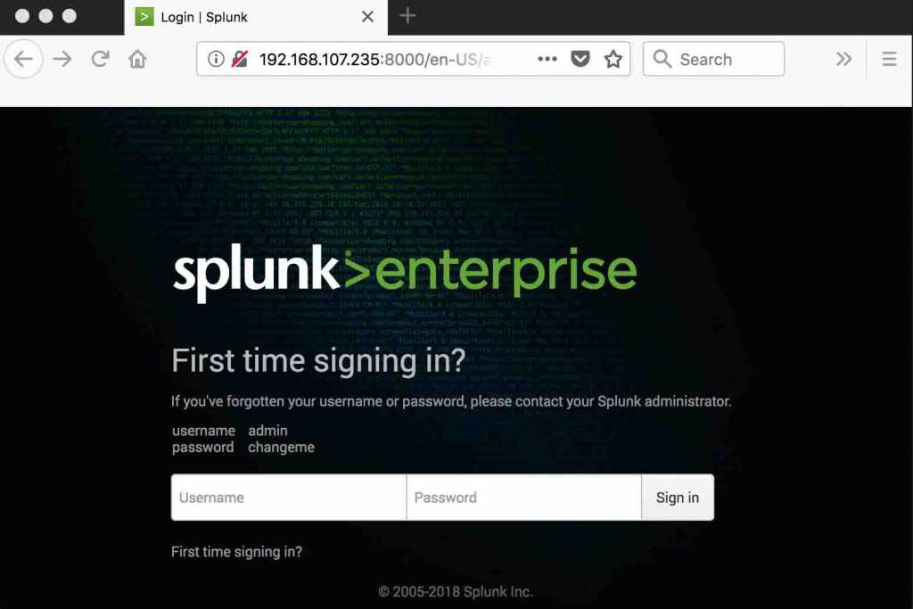 Splunk UI