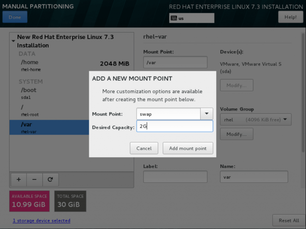 Swap with 2 GB