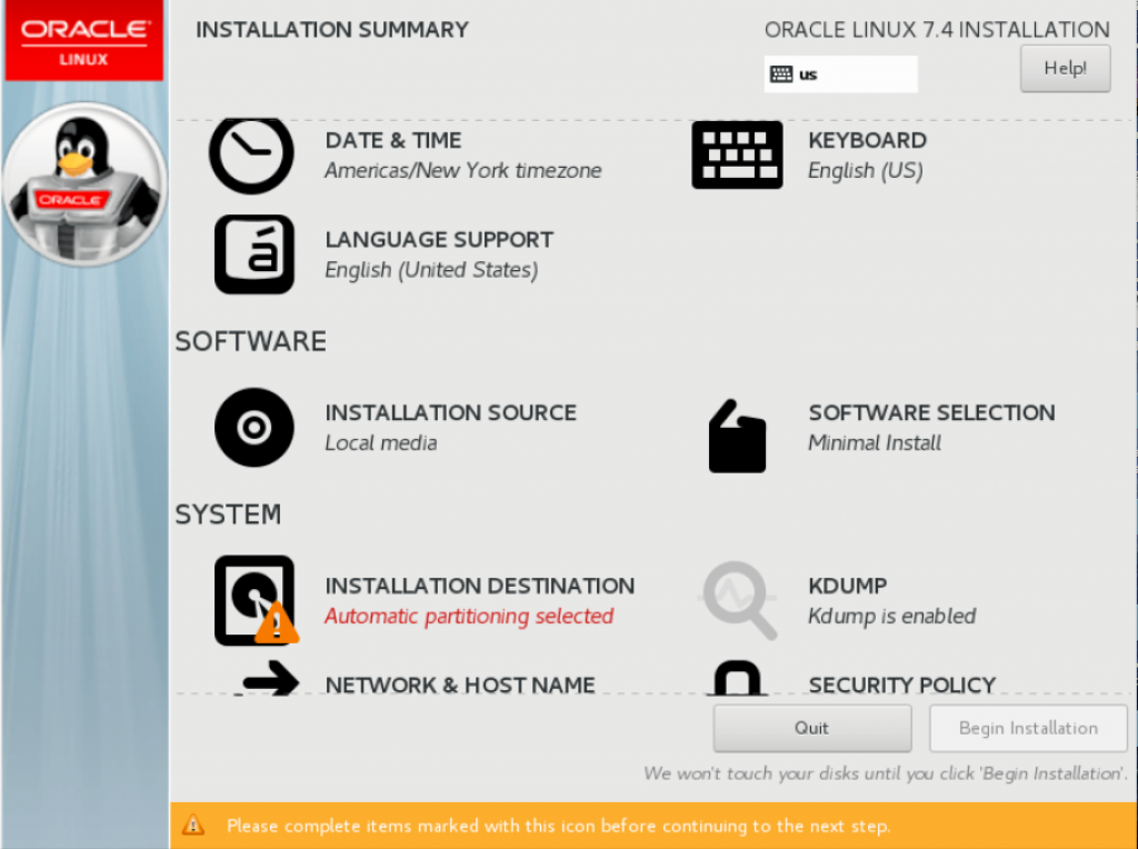 Step by step Oracle Linux 7.4 Installation guide with screenshots 4