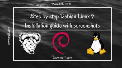 Debian Linux 9 Installation guide