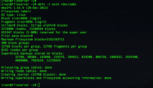 Create and mount filesystems in Linux 2 Create a filesystem in Linux using mkfs command with option -t www.linuxsysadmins.com