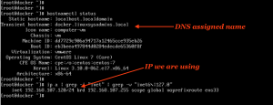 Created DNS record resolves and IP address