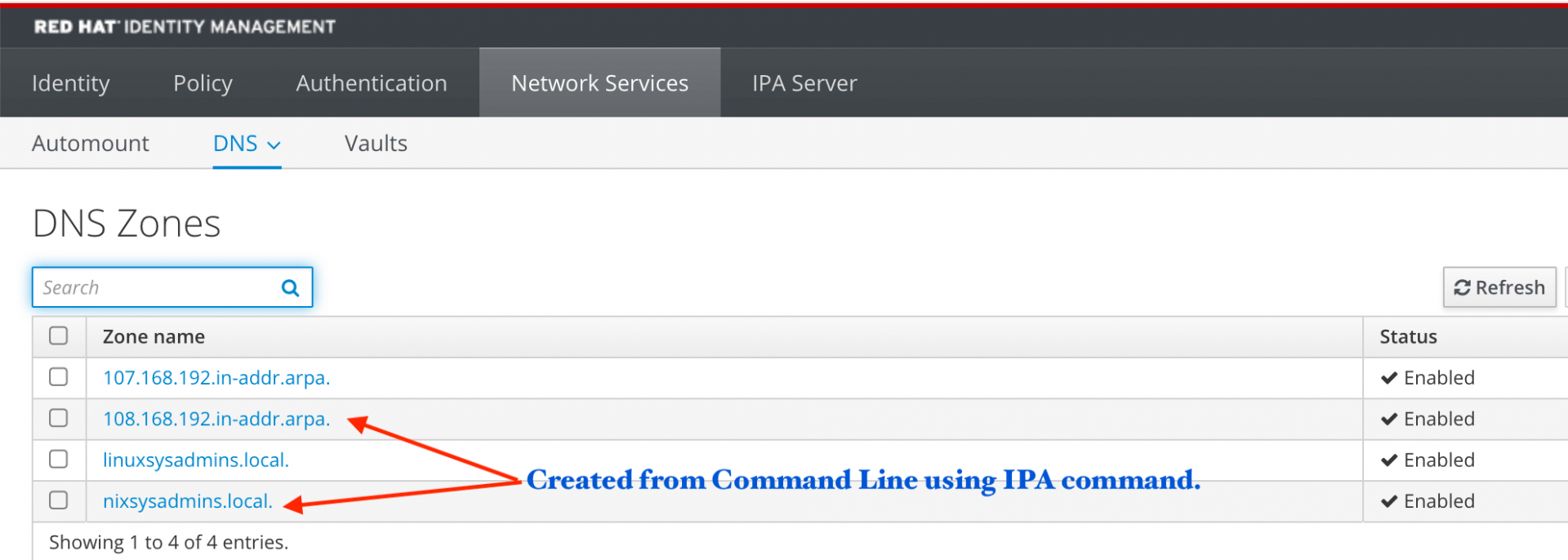 Creating our 1st DNS zones and DNS record in IPA Server – Linux sysadmins