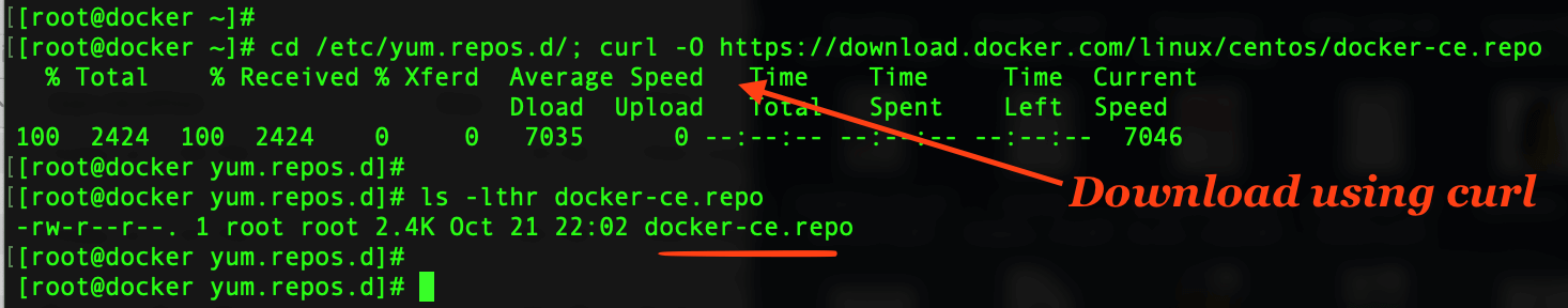 yum install docker rhel