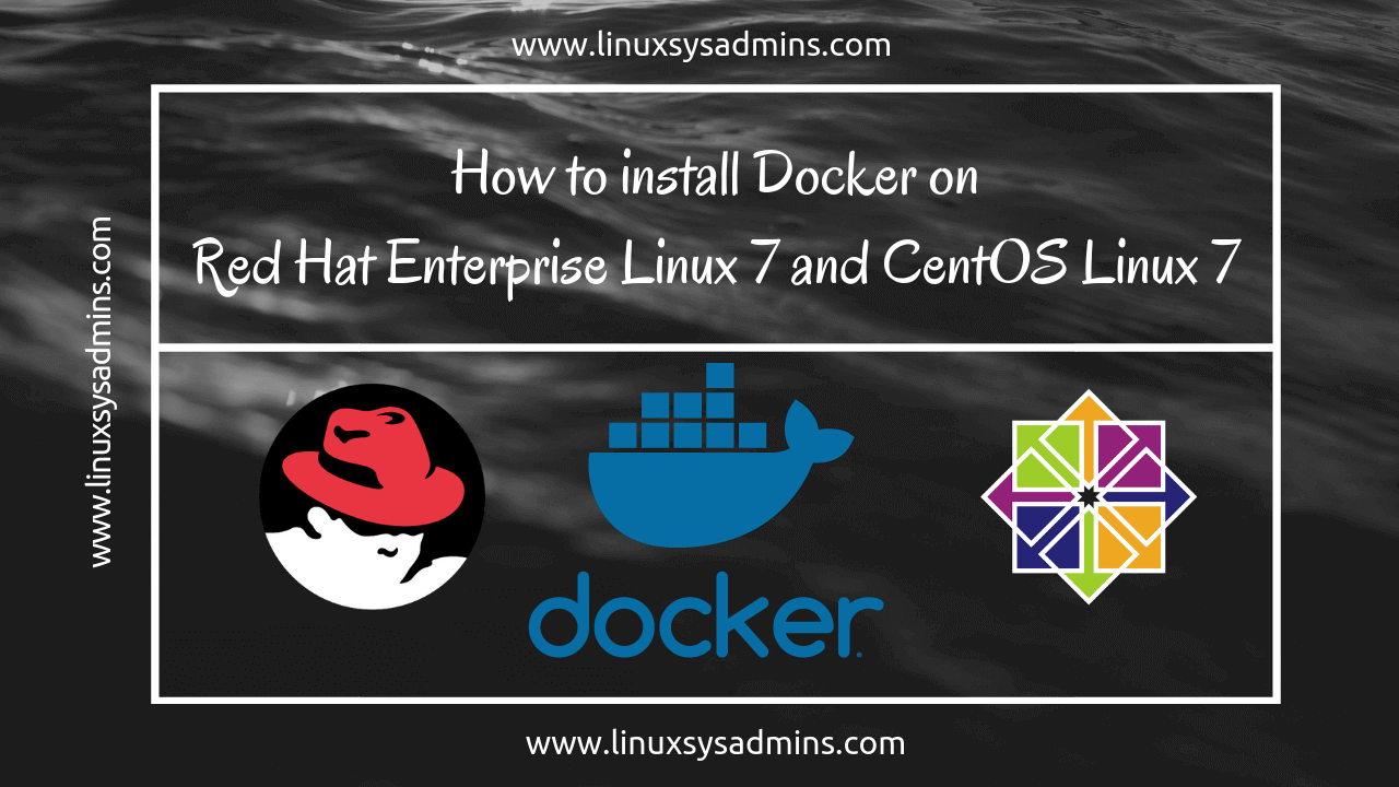 How to install Docker on Red Hat Enterprise Linux and CentOS Linux 7