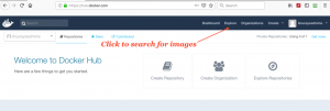Start to explore all available docker images