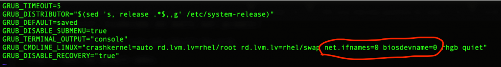 net.ifname biosdevname 0