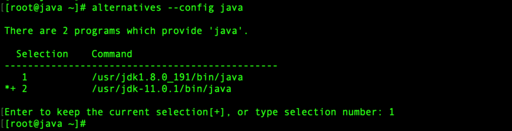 Alternative set Java