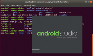 Start the installation by running the script
