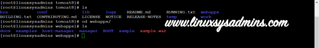 sample.war for tomcat