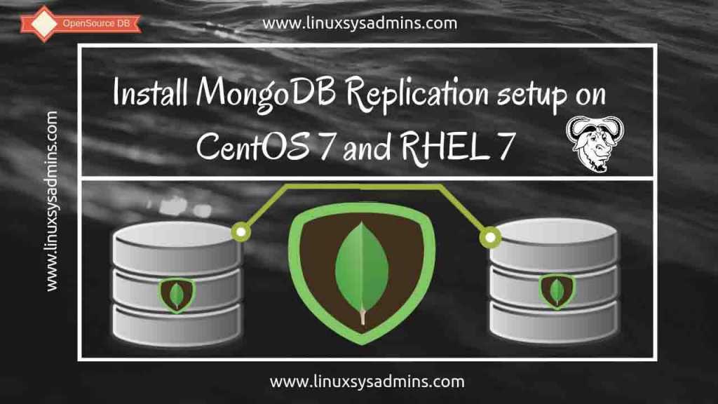 Install MongoDB Replication setup on CentOS 7 and RHEL 7