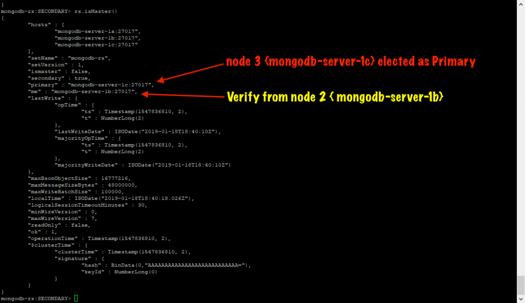 Election from other node