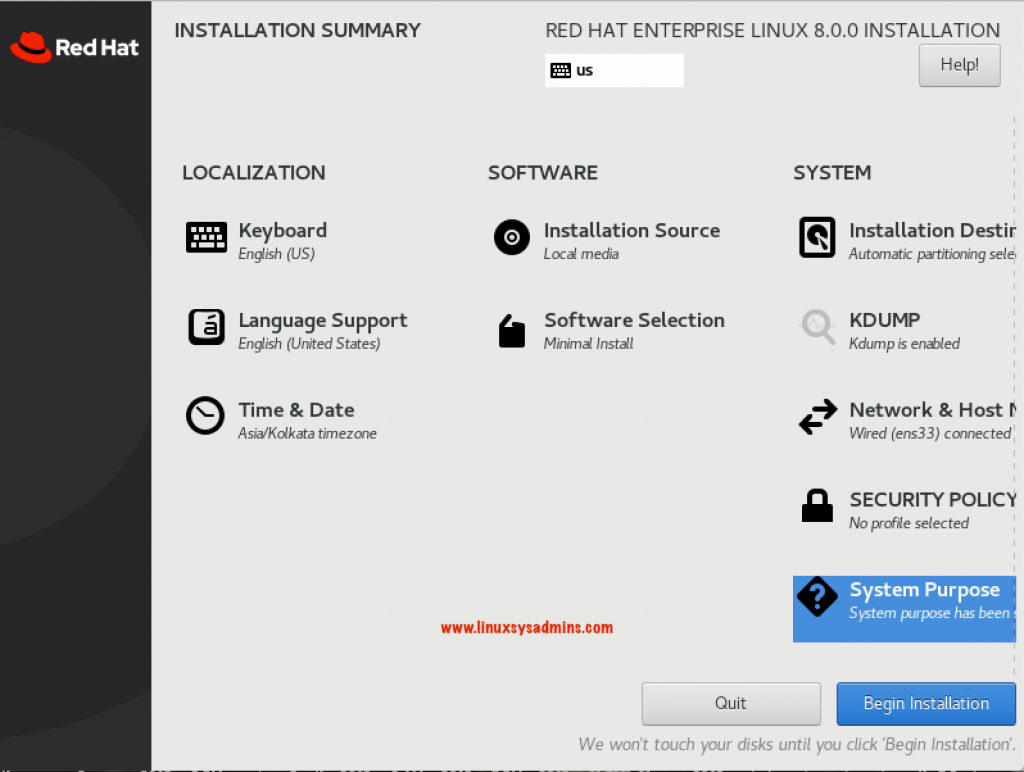 Configured-Summary-window