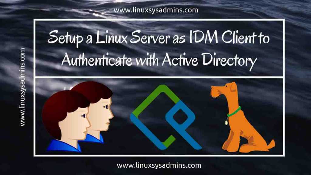 Setup a Linux Server as IDM Client to Authenticate with Active Directory