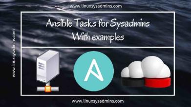 Ansible tasks for Sysadmins