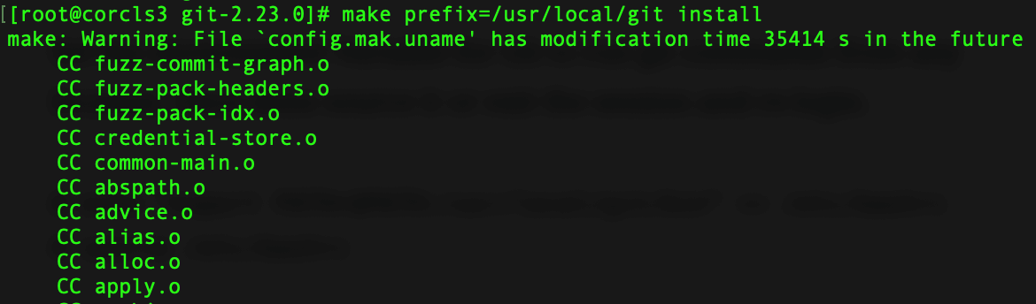 git rhel