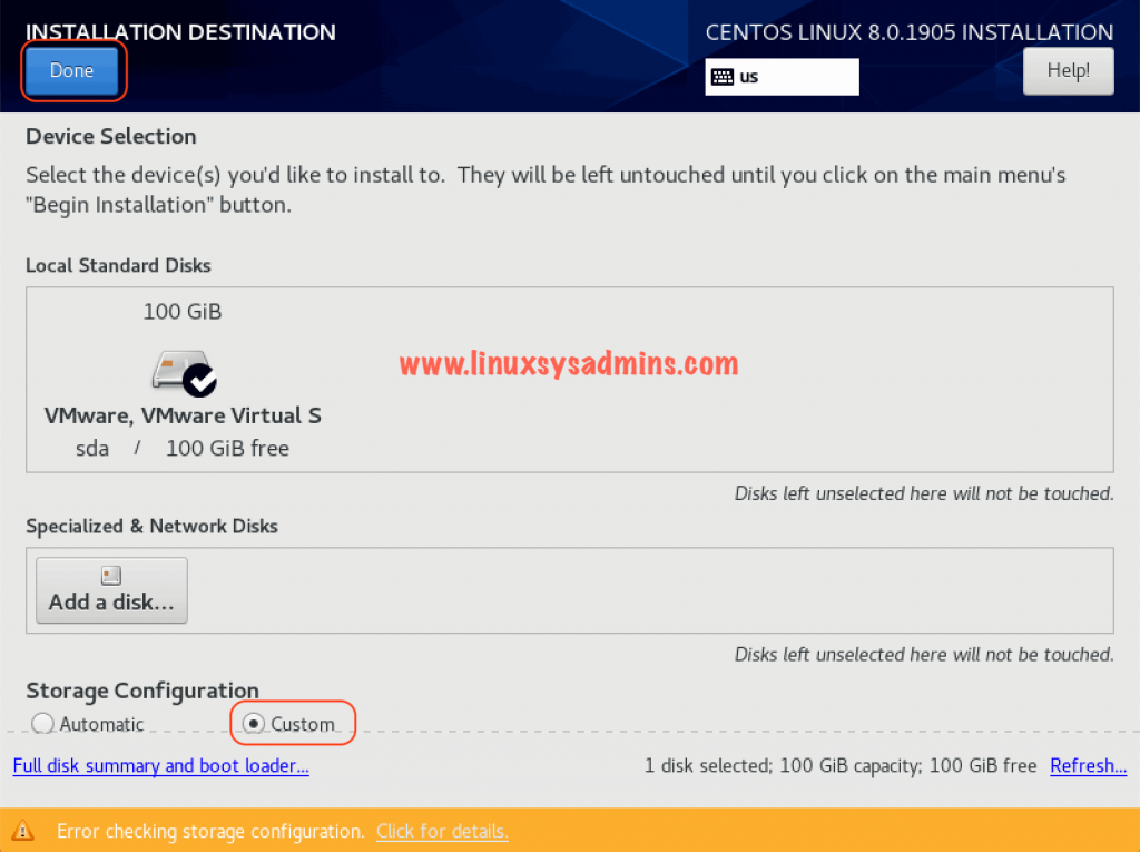 Create Partition Layouts