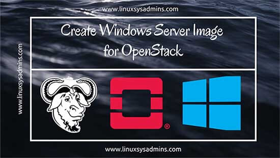OpenStack Windows server image