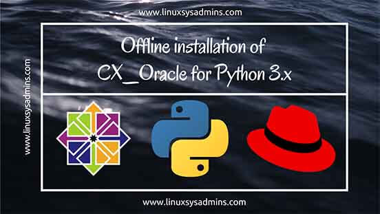 CX_Oracle for Python 3