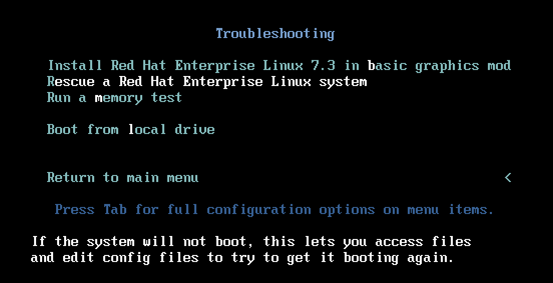 How to fix Grub Rescue in CentOS and RHEL 7