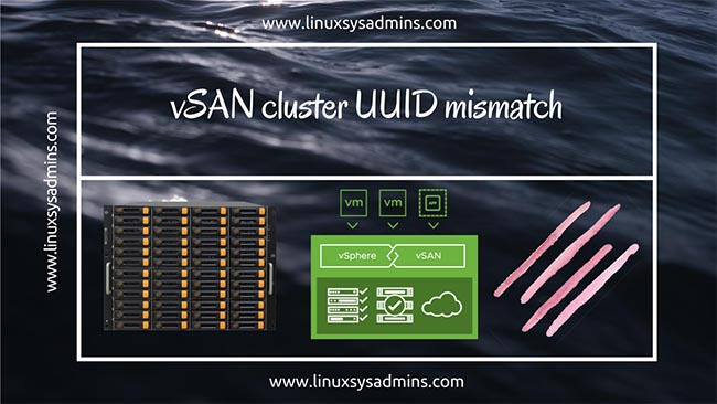 vSAN Cluster UUID mismatch