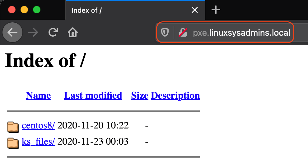 PXE Web Content