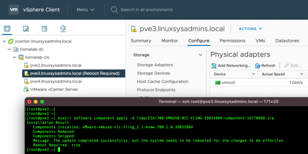 Applying USB driver